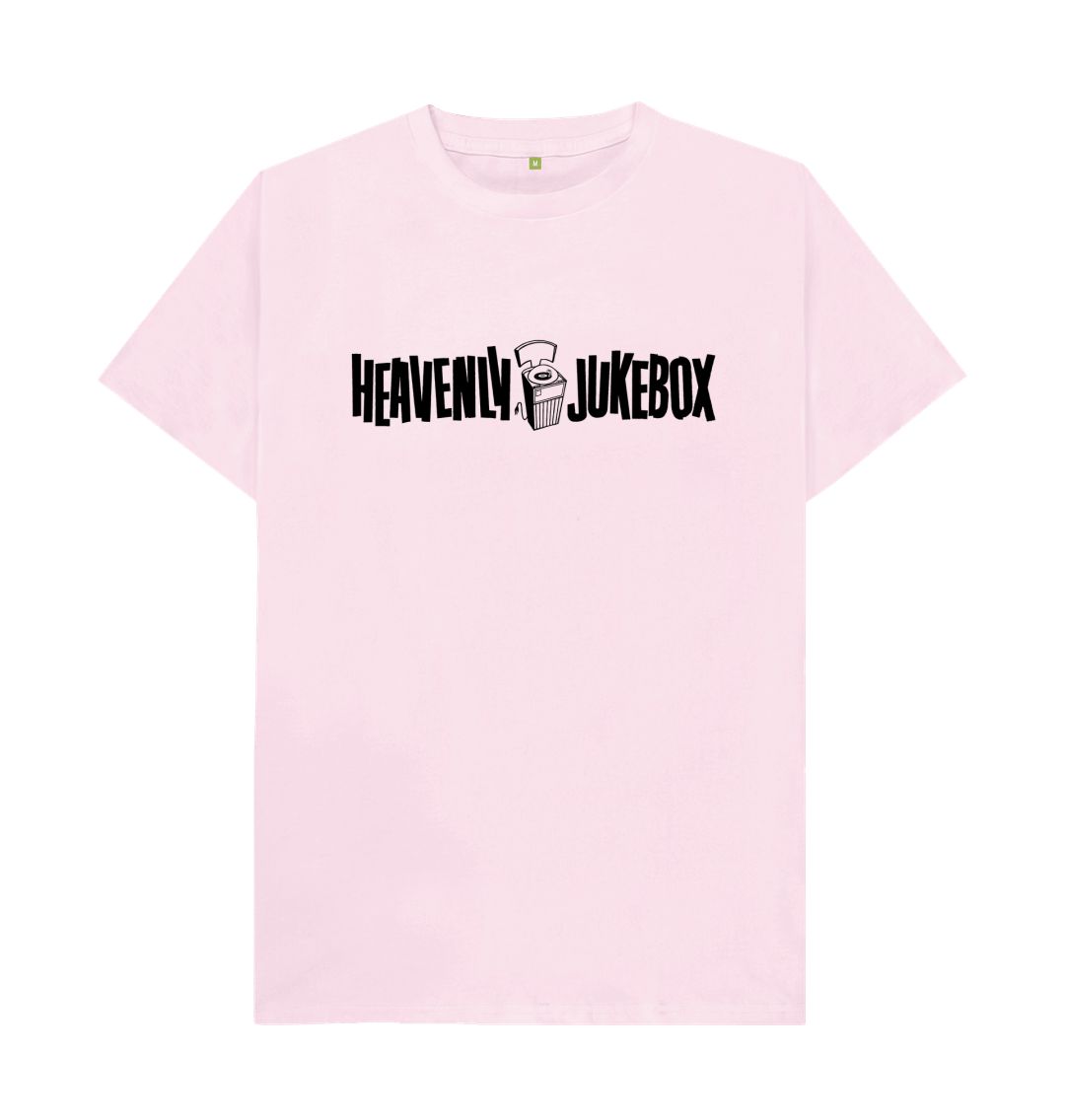 Pink Heavenly Jukebox - Black Logo T-Shirt