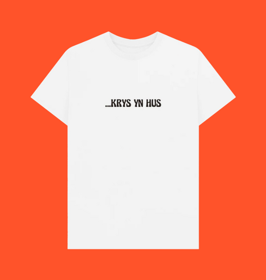 White Printed T-shirt Front