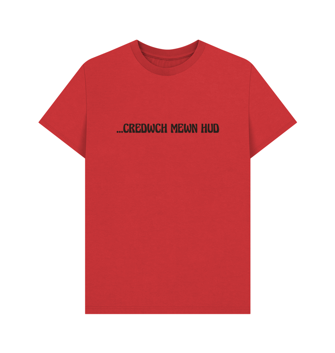 Red Printed T-shirt Front