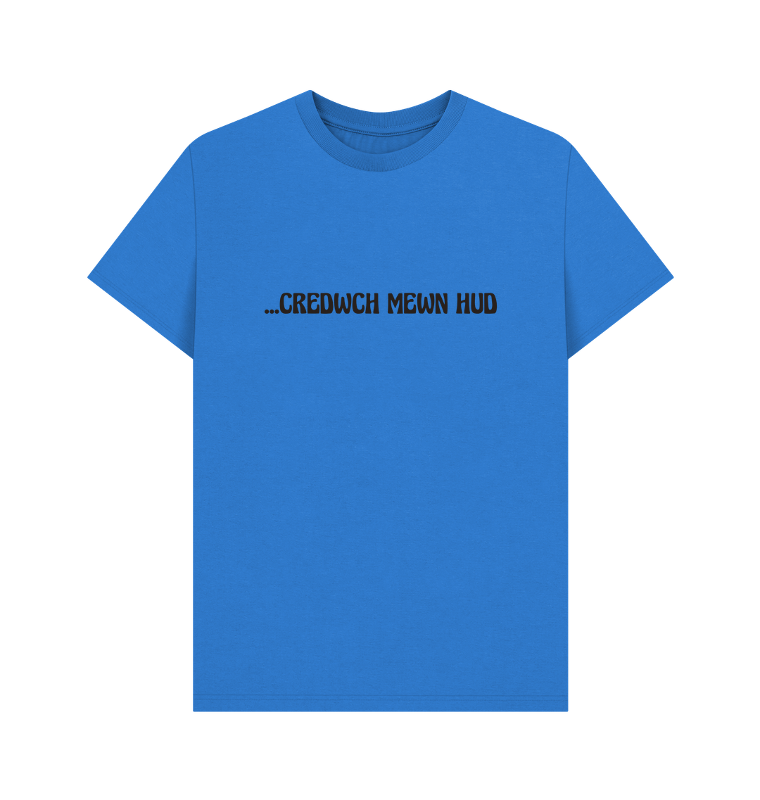 Bright Blue Printed T-shirt