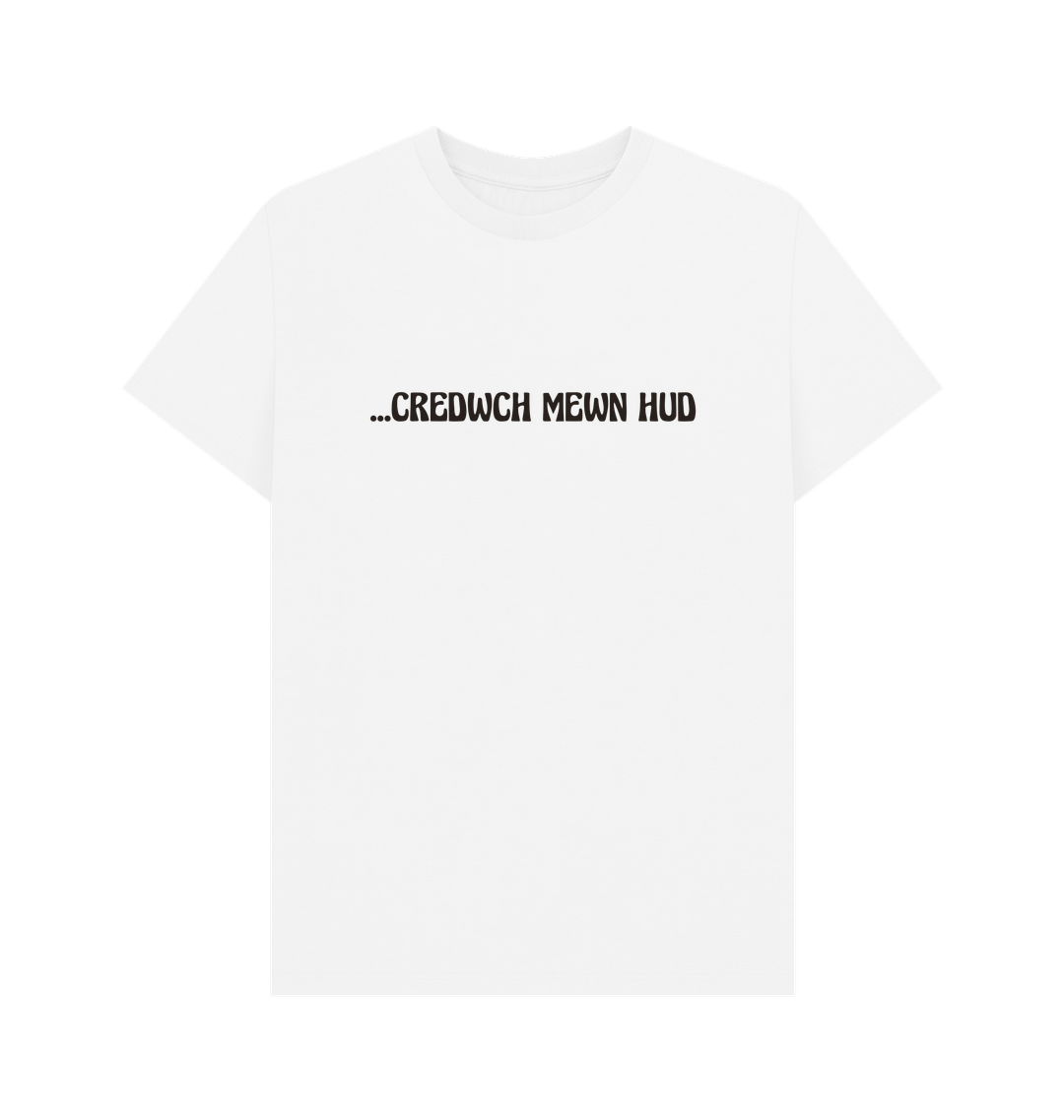 White Printed T-shirt Front