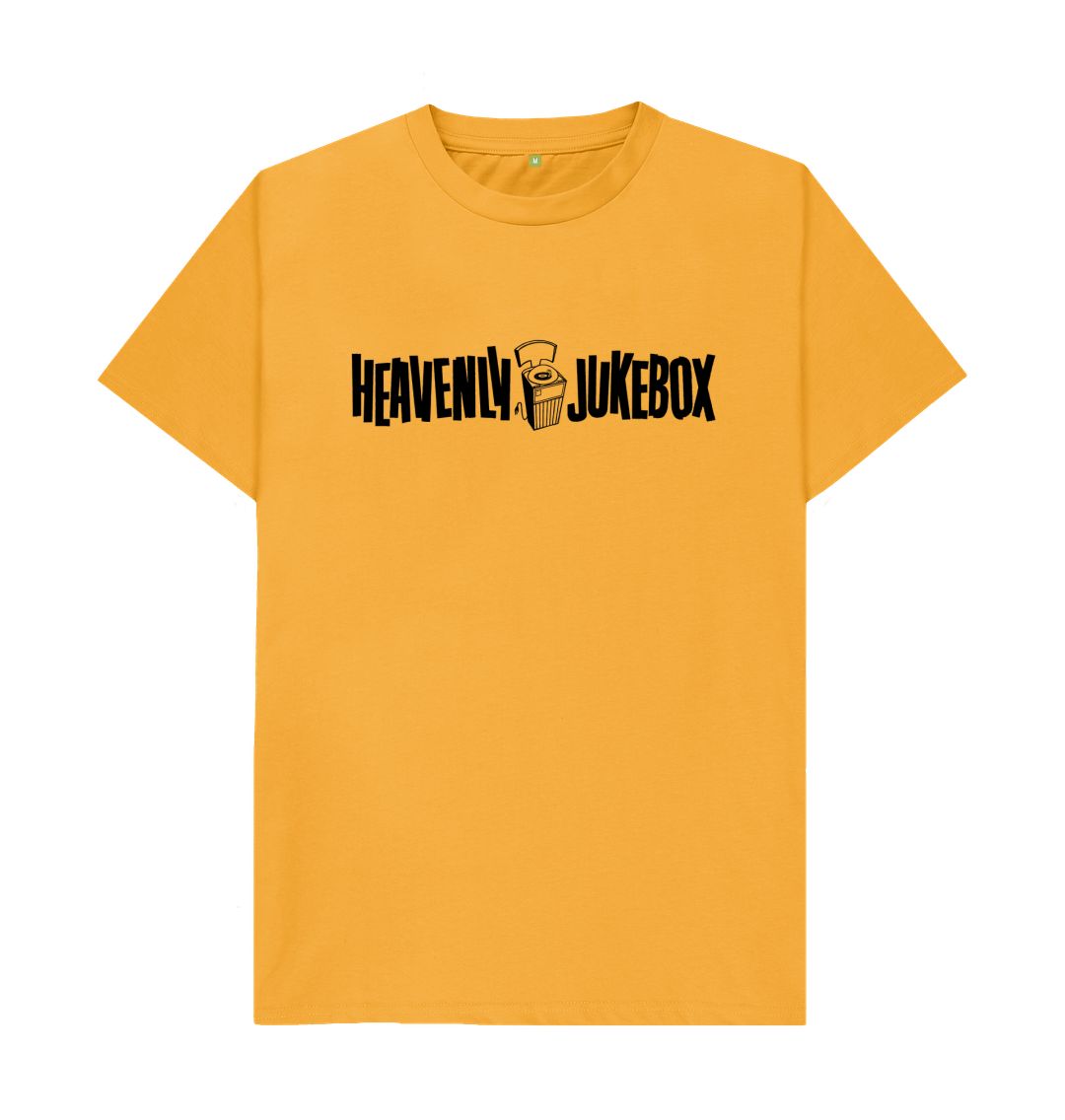 Mustard Heavenly Jukebox - Black Logo T-Shirt