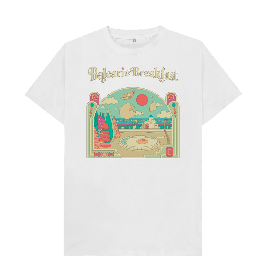 White Balearic Breakfast T-shirt