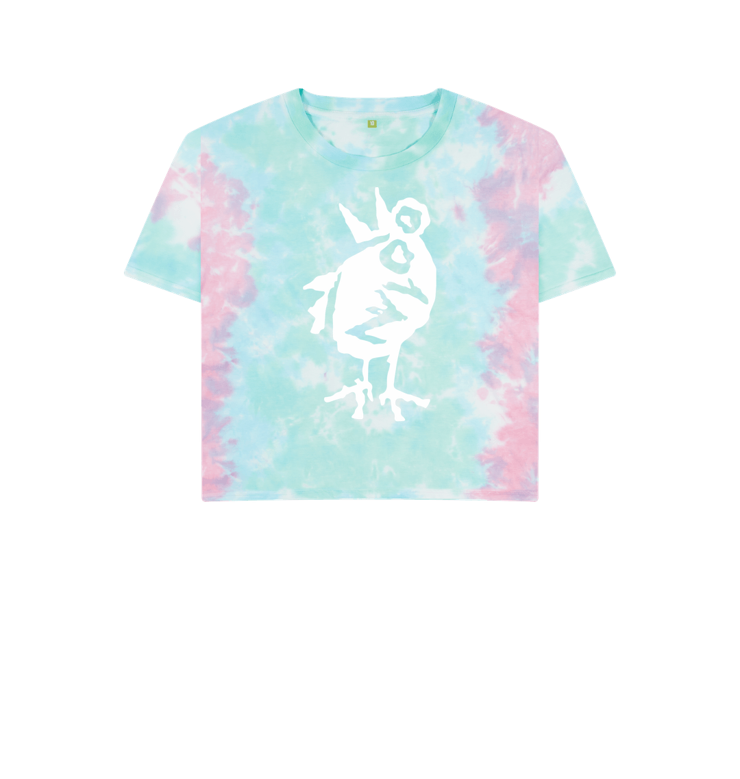 Pastel Tie Dye Printed T-shirt Front