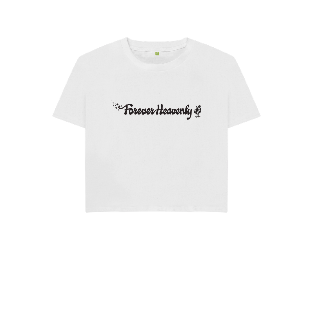 White Printed T-shirt Front