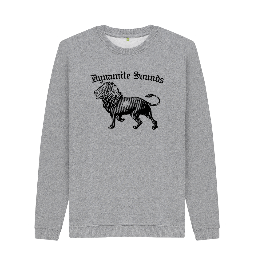 Light Heather Printed Sweater Front