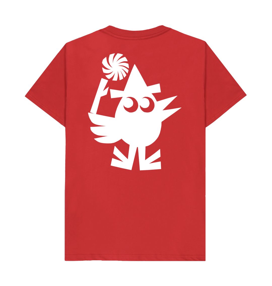 Adam Higton Bird - White Logo - T-Shirt