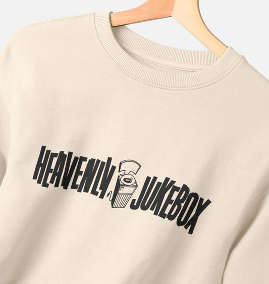 Heavenly Jukebox - Crewneck Sweatshirt - Black Logo