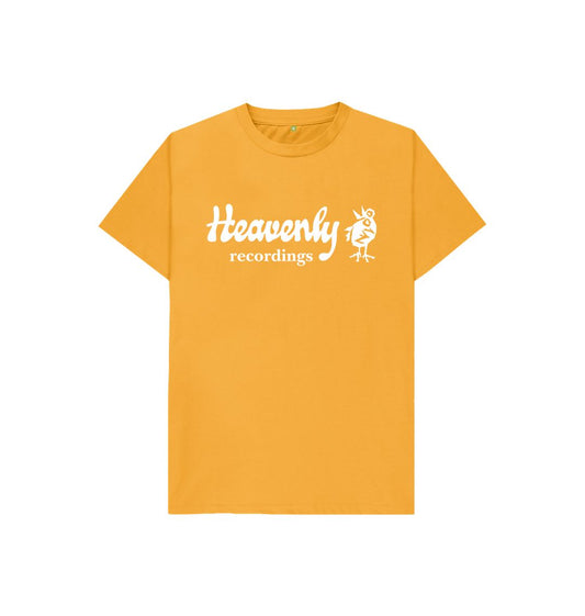Mustard Heavenly Recordings Logo - Kids Tees