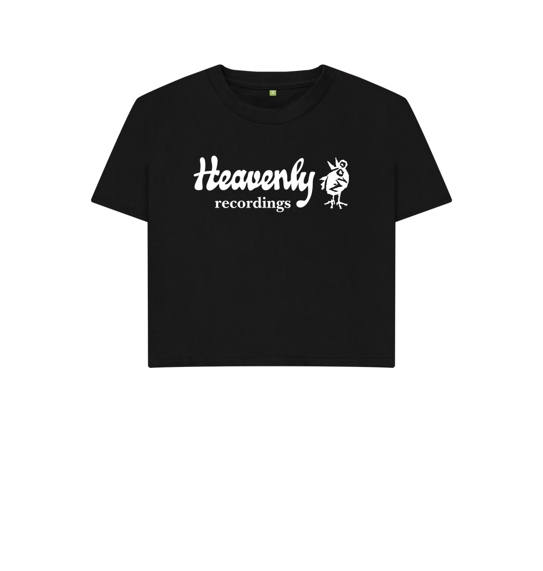 Black Printed T-shirt Front