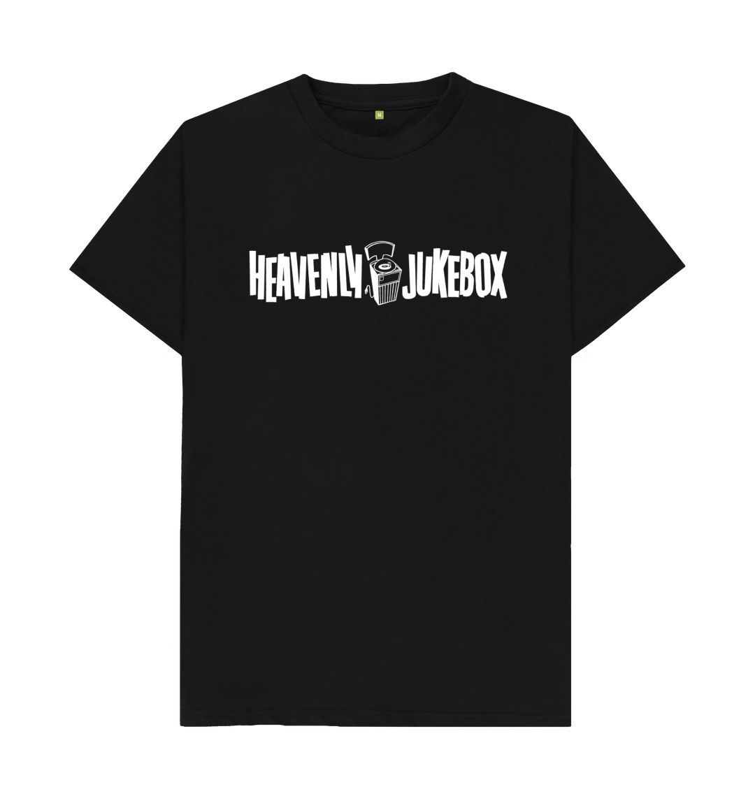 Black Heavenly Jukebox - White Logo