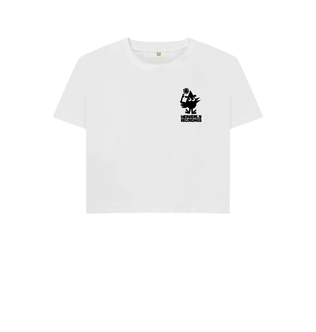 White Printed T-shirt Front