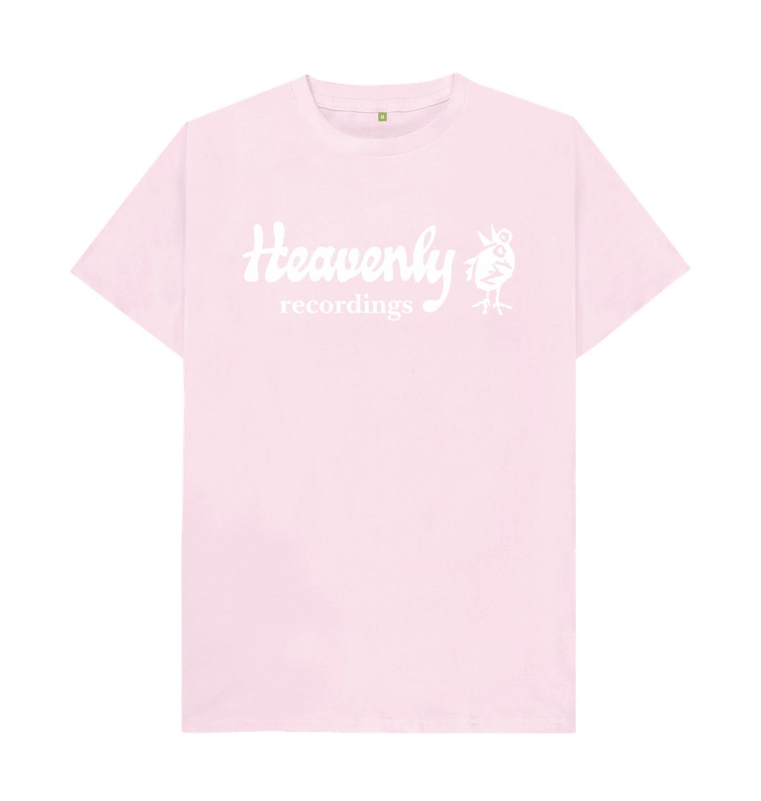 Pink Heavenly Recordings Logo Tees - White Logo